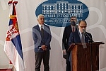 At the Archives of Yugoslavia, Nemanja Starovic and Mexican Ambassador Carlos Felix Corona opened th