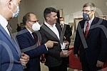 At the Archives of Yugoslavia, Nemanja Starovic and Mexican Ambassador Carlos Felix Corona opened th