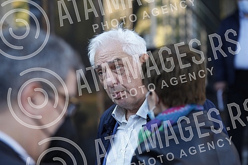 The Democratic Party and the Assembly of Free Serbia held a joint press conference in front of the Ministry of Health and Of the Republic Public Prosecutor's Office, and the topic of the conference was the filing of criminal charges against the Prime