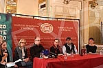 A press conference was held at the National Theater on the occasion of the guest performance of a drama and ballet play from the National Theater in Sarajevo.U Narodnom pozoristu odrzana je konferencija za novinare povodom gostovanja dramske i bale