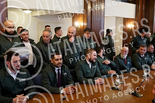 The Party of Justice and Reconciliation handed over the list for the parliamentary elections to the MUFTI'S TAX - Party of Justice and Reconciliation - Usame Zukorlic and certified statements of voters who support her at the seat of the Republic Elec