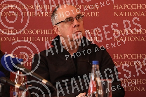 A press conference was held at the National Theater on the occasion of the guest performance of a drama and ballet play from the National Theater in Sarajevo.U Narodnom pozoristu odrzana je konferencija za novinare povodom gostovanja dramske i bale