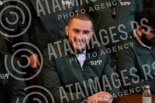 The Party of Justice and Reconciliation handed over the list for the parliamentary elections to the MUFTI'S TAX - Party of Justice and Reconciliation - Usame Zukorlic and certified statements of voters who support her at the seat of the Republic Elec