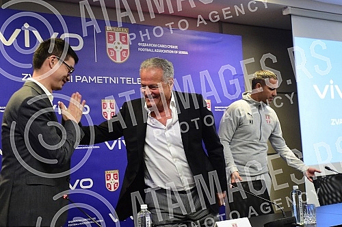 In the SC FSS, in Stara Pazova, a press conference was held between the representatives of the Football Association of Serbia and the company Vivo on the occasion of the promotion of the new sponsorship agreement.U SC FSS, u Staroj Pazovi odzana je