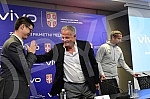 In the SC FSS, in Stara Pazova, a press conference was held between the representatives of the Football Association of Serbia and the company Vivo on the occasion of the promotion of the new sponsorship agreement.U SC FSS, u Staroj Pazovi odzana je