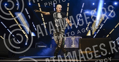 The 3rd day of Impero Music Week concert held on stadium Tasmajdan.Treci dan Impero music week koncerta odrzanog na stadionu Tasmajdan.