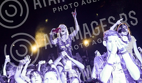 The 3rd day of Impero Music Week concert held on stadium Tasmajdan.Treci dan Impero music week koncerta odrzanog na stadionu Tasmajdan.