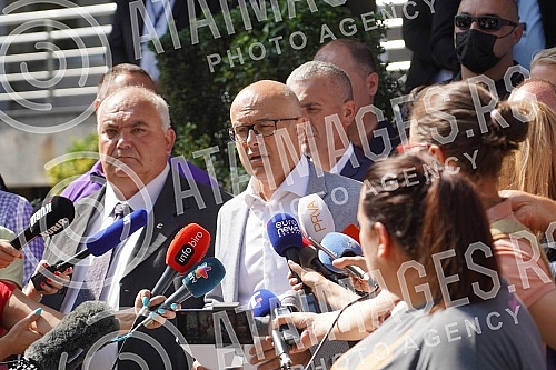 On the occasion of all the lies of the mafia clan of Veljko Belivuk and tycoon politicians close to them and their media in the country and abroad, the vice president of the SNS Main Board Milos Vucevic filed a criminal complaint against Serbian Pres