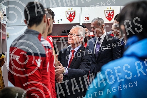 Red Star players began winter preparations for the continuation of the Championship.Fudbaleri Crvene zvezde poceli sa zimskim pripremama za nastavak Prvenstva.