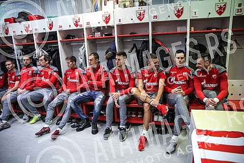 Red Star players began winter preparations for the continuation of the Championship.Fudbaleri Crvene zvezde poceli sa zimskim pripremama za nastavak Prvenstva.