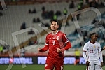 The football players of the national teams of Serbia and Qatar are playing a friendly match at the Rajko Mitic Stadium.Fudbaleri reprezentacija Srbije i Katara na stadionu Rajko Mitic igraju prijateljski mec.