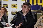Aca Lukas and the author's team organized a press conference with irregularities at the Hype studio at the Belgrade Fair at the 