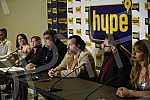 Aca Lukas and the author's team organized a press conference with irregularities at the Hype studio at the Belgrade Fair at the 