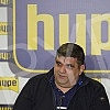Aca Lukas and the author's team organized a press conference with irregularities at the Hype studio at the Belgrade Fair at the 