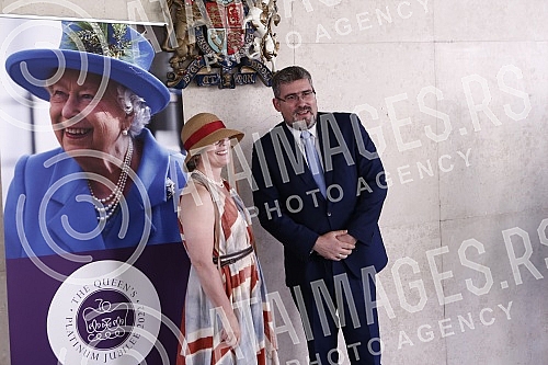 The British Embassy organized the celebration of the official birthday of Queen Elizabeth II, which is dedicated to the platinum jubilee this year.Britanska ambasada organizovala je proslavu zvanicnog rodjendana kraljice Elizabete II, koja je ove g