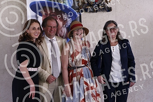 The British Embassy organized the celebration of the official birthday of Queen Elizabeth II, which is dedicated to the platinum jubilee this year.Britanska ambasada organizovala je proslavu zvanicnog rodjendana kraljice Elizabete II, koja je ove g