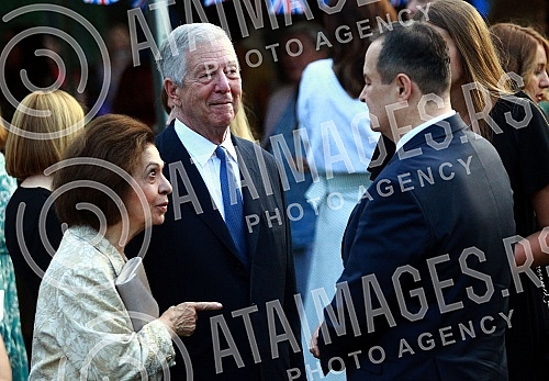 The British Embassy organized the celebration of the official birthday of Queen Elizabeth II, which is dedicated to the platinum jubilee this year.Britanska ambasada organizovala je proslavu zvanicnog rodjendana kraljice Elizabete II, koja je ove g