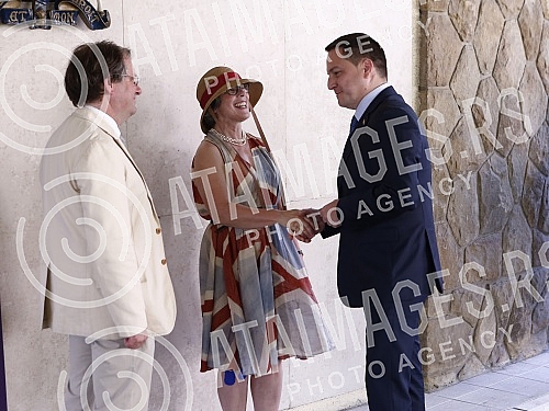 The British Embassy organized the celebration of the official birthday of Queen Elizabeth II, which is dedicated to the platinum jubilee this year.Britanska ambasada organizovala je proslavu zvanicnog rodjendana kraljice Elizabete II, koja je ove g