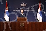 The Prime Minister of Serbia, Ana Brnabic, held an extraordinary press conference and expressed her gratitude to the citizens of Serbia who showed tolerance and understood the calls of the state, and said that she was proud that the day passed withou