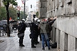 The police blocked the opponents of Europride in the central city streets, and some of them were detained.Policija je blokirala protivnike Europrajda u centralnim gradskim ulicama, a neki od njih su i privedeni.