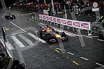 As part of the Redbull Show Run event, David Coulthard in the RB7 F1 car, the Drift Brothers in their BMW Drift cars and Arunas Aras Gibieza on a stunt motorcycle drove through the streets of Belgrade.U okviru Redbull Show Run dogadjaja beogradskim