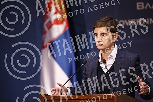 The Prime Minister of Serbia, Ana Brnabic, held an extraordinary press conference and expressed her gratitude to the citizens of Serbia who showed tolerance and understood the calls of the state, and said that she was proud that the day passed withou