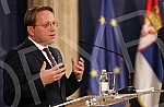 In the Presidency of Serbia, a meeting was held between President Aleksandar Vucic and the European Commissioner for Neighborhood and Enlargement Oliver Varhelyi. U Predsednistvu Srbije odrzan sastanak predsednika Aleksandra Vucica s evropskim kome
