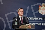 In the Presidency of Serbia, a meeting was held between President Aleksandar Vucic and the European Commissioner for Neighborhood and Enlargement Oliver Varhelyi. U Predsednistvu Srbije odrzan sastanak predsednika Aleksandra Vucica s evropskim kome