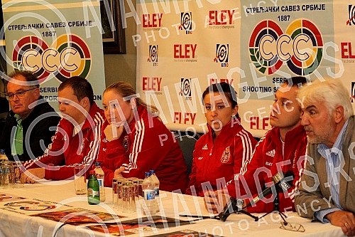 Konferencija za medije Streljackog saveza Srbije pred polazak u Azerbejdzan - Gabala na finale Svetskog kupa u streljastvu