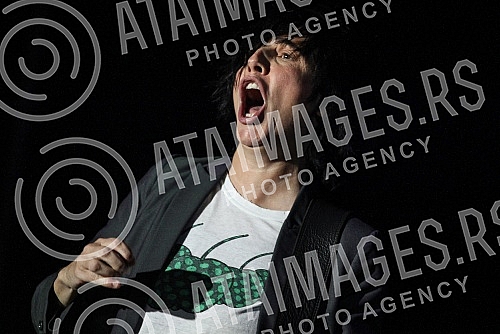 Concert of Scottish pop rock band from Glasgow - Texas held on Sports hall 