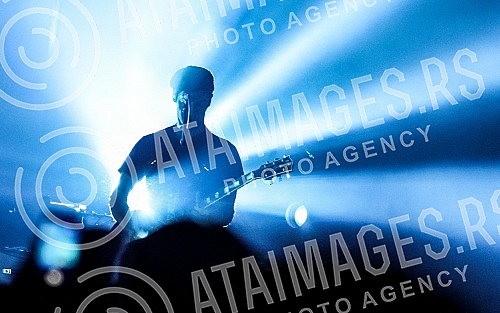 Concert of Scottish pop rock band from Glasgow - Texas held on Sports hall 