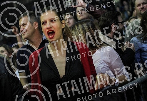 Concert of Scottish pop rock band from Glasgow - Texas held on Sports hall 