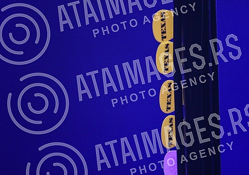 Concert of Scottish pop rock band from Glasgow - Texas held on Sports hall 