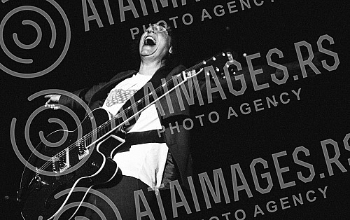 Concert of Scottish pop rock band from Glasgow - Texas held on Sports hall 
