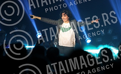 Concert of Scottish pop rock band from Glasgow - Texas held on Sports hall 