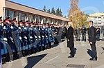 Wreaths were laid at the central memorial to the fallen members of the Republika Srpska MUP in Banja Luka today as part of the celebration of the baptism of the MUP of the Assembly of the Holy Archangel Michael - Arandjelovdan.Kod centralnog spomen