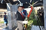 Wreaths were laid at the central memorial to the fallen members of the Republika Srpska MUP in Banja Luka today as part of the celebration of the baptism of the MUP of the Assembly of the Holy Archangel Michael - Arandjelovdan.Kod centralnog spomen
