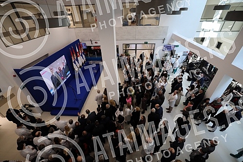 The President of the Republic of Serbia, Aleksandar Vucic, attended the opening ceremony of the newly built building of the Institute for Cardiovascular Diseases in Dedinje.Predsednik Republike Srbije Aleksandar Vucic prisustvovao je ceremoniji otv