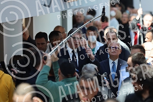 The President of the Republic of Serbia, Aleksandar Vucic, attended the opening ceremony of the newly built building of the Institute for Cardiovascular Diseases in Dedinje.Predsednik Republike Srbije Aleksandar Vucic prisustvovao je ceremoniji otv