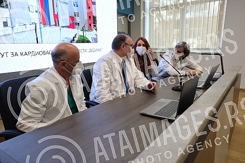 The President of the Republic of Serbia, Aleksandar Vucic, attended the opening ceremony of the newly built building of the Institute for Cardiovascular Diseases in Dedinje.Predsednik Republike Srbije Aleksandar Vucic prisustvovao je ceremoniji otv