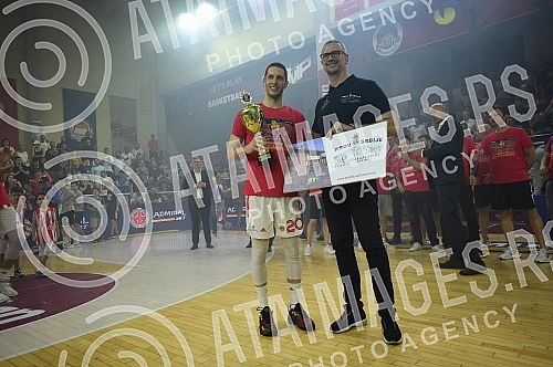 The second match of the finals of the Serbian Super League between KK FMP Meridian and KK Crvena zvezda mts was played in FMP Arena in Zeleznik.Drugi mec finala Superlige Srbije izmedju KK FMP Meridian i KK Crvena zvezda mts odigrana je u FMP Areni