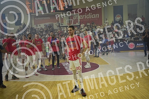The second match of the finals of the Serbian Super League between KK FMP Meridian and KK Crvena zvezda mts was played in FMP Arena in Zeleznik.Drugi mec finala Superlige Srbije izmedju KK FMP Meridian i KK Crvena zvezda mts odigrana je u FMP Areni