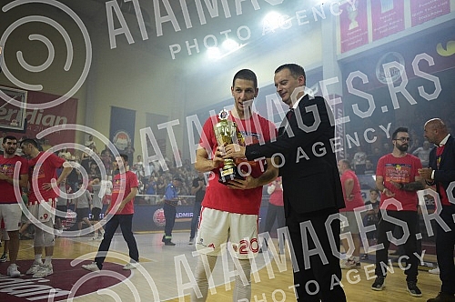 The second match of the finals of the Serbian Super League between KK FMP Meridian and KK Crvena zvezda mts was played in FMP Arena in Zeleznik.Drugi mec finala Superlige Srbije izmedju KK FMP Meridian i KK Crvena zvezda mts odigrana je u FMP Areni