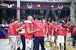 The second match of the finals of the Serbian Super League between KK FMP Meridian and KK Crvena zvezda mts was played in FMP Arena in Zeleznik.Drugi mec finala Superlige Srbije izmedju KK FMP Meridian i KK Crvena zvezda mts odigrana je u FMP Areni