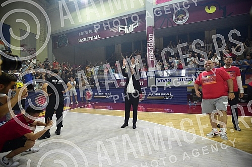 The second match of the finals of the Serbian Super League between KK FMP Meridian and KK Crvena zvezda mts was played in FMP Arena in Zeleznik.Drugi mec finala Superlige Srbije izmedju KK FMP Meridian i KK Crvena zvezda mts odigrana je u FMP Areni