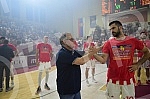 The second match of the finals of the Serbian Super League between KK FMP Meridian and KK Crvena zvezda mts was played in FMP Arena in Zeleznik.Drugi mec finala Superlige Srbije izmedju KK FMP Meridian i KK Crvena zvezda mts odigrana je u FMP Areni