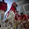 The second match of the finals of the Serbian Super League between KK FMP Meridian and KK Crvena zvezda mts was played in FMP Arena in Zeleznik.Drugi mec finala Superlige Srbije izmedju KK FMP Meridian i KK Crvena zvezda mts odigrana je u FMP Areni