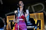 Performance of Katarina Grujic held in night club Tarapana.Nastup Katarine Grujic u nocnom klubu Tarapana. 