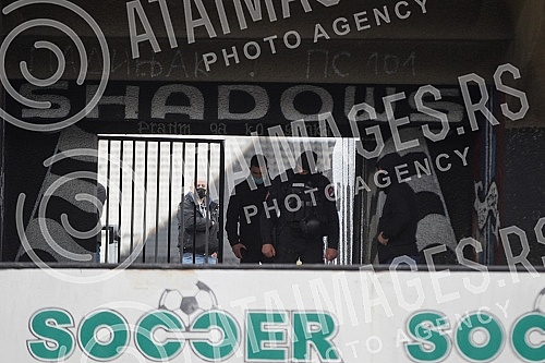 Police officers, inspectors and members of the BIA are conducting a detailed search of the premises of the Partizan Football Club, after the arrest of an organized criminal group, and they also called the fire department for help.Policajci, inspekt
