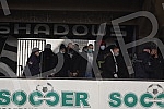 Police officers, inspectors and members of the BIA are conducting a detailed search of the premises of the Partizan Football Club, after the arrest of an organized criminal group, and they also called the fire department for help.Policajci, inspekt